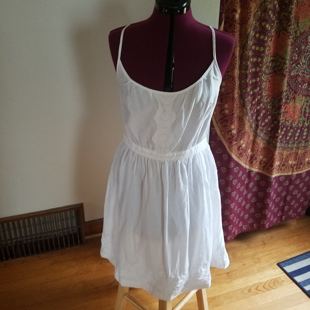 GAP white cotton sundress